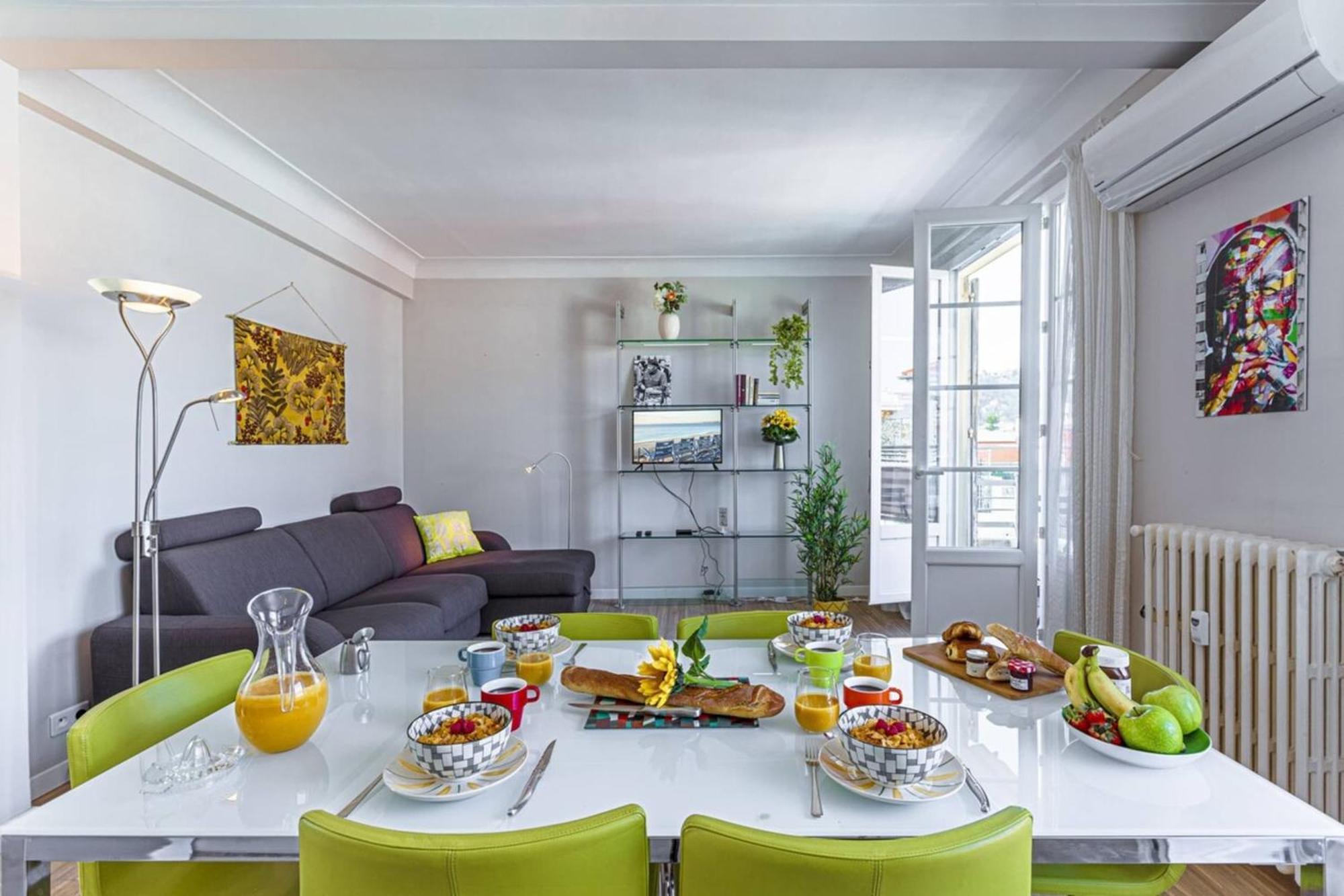 Berlioz 1 - City Center 2 Rooms - Last Floor 尼斯 外观 照片